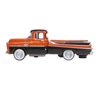Oxford Diecast 87DP57004 Dodge D100 Sweptside Pick Up 1957 Omaha Orange/Jewel Black