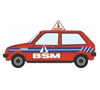 Oxford Diecast, Car, BSM Livery, Motoring, British School of Motoring, Austin Mini Metro 1:76 Scale Model 76MET003, Adult Collectible