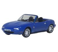 Oxford Diecast, Car, Mariner Blue, 1:76 Scale Model, Mazda MX5 Open 76MAZ003, Adult Collectible