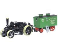 Oxford Diecast - Flower BB1 Ploughing Engine with Living Wagon - No. 15222 Bristol Rover/Alan - 1:76 Scale (NFBB002)