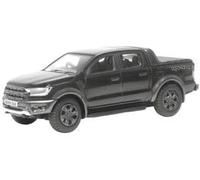 Oxford Diecast Ford Ranger Raptor Agate Black Metallic 1:76 Scale Truck Toy Truck for Children