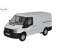 Oxford Diecast 76FT036 Ford Transit Mk 5 SWB Low Roof Frozen White