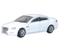 Oxford Diecast Jaguar XF Polaris White N Gauge Diecast Car Model Toy Car for Collectors, Hobbyists, Ages 14+