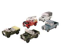 Oxford Diecast Land Rover 5 Car Set - Land Rover Series 1