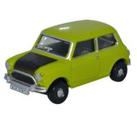 Oxford Diecast Lime Green Classic Mini 1:76 scale - 76MN005