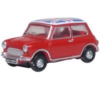 Oxford Diecast Mini Car Tartan Red Union Jack