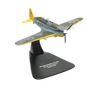 Oxford Diecast Morane-Saulnier M.S.406 Fighter Aircraft KG200, Ossun-Tarbes, France (1943) German Luftwaffe Oxford Aviation Series 1/72 Diecast Model Airplane AC116