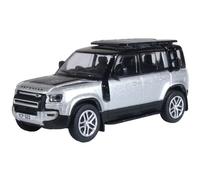 Oxford Diecast New Defender 110 Indus Silver