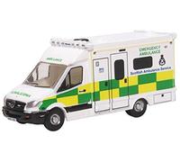 Oxford Diecast NMA004 Mercedes Ambulance Scottish Ambulance Service N Gauge 1:148 Scale Model