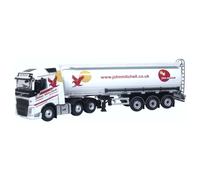 Oxford Diecast Volvo FH 2013 FH4 Cylindrical Tanker John Mitchell OD76VOL4012 OO Gauge