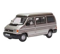 Oxford Diecast Vw T4 Westfalia Camper Silver Grey