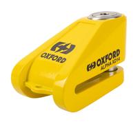OXFORD LK276 Alpha XD14 Motorcycle Motorbike Brake Disc Lock 14mm Pin Yellow