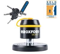 Oxford Disc Lock High Security Motorcycle Rider Essential Alarm Lever Beast XA14