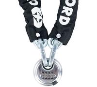 Oxford Discus 10 Motorcycle Bike Chain & Combination Padlock - 10mm x 1.5Mtr