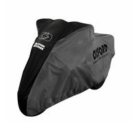 Oxford Dormex Indoor Motorcycle Dust Cover Motorbike Covers Black/Grey - X-Large