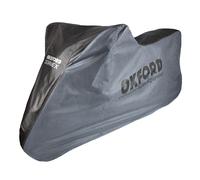 Oxford Dormex Indoor Motorcycle Dust Cover XL Motorbike Covers Black Grey
