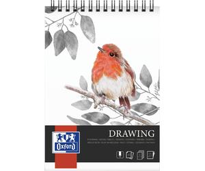 Oxford Drawing pad A3, 30 Sheets, 160 g, on Spiral on Short Side