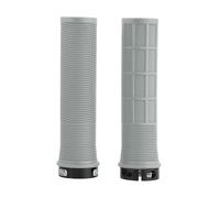Oxford Driver Lock-on MTB Grips - Dual Profile for Outstanding Grip, Soft Ribbed Compound, Bar End Plugs Included | Trail & Urban Cycling
