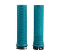 Oxford Driver Lock-on MTB Grips - Dual Profile for Outstanding Grip, Soft Ribbed Compound, Bar End Plugs Included | Trail & Urban Cycling