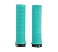 Oxford Driver Lock-on MTB Grips - Dual Profile for Outstanding Grip, Soft Ribbed Compound, Bar End Plugs Included | Trail & Urban Cycling