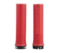 Oxford Driver Lock-on MTB Grips - Dual Profile for Outstanding Grip, Soft Ribbed Compound, Bar End Plugs Included | Trail & Urban Cycling