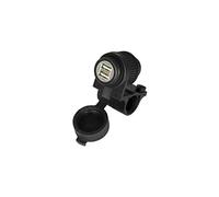 Oxford Dual USB Socket (5V 2Amp) & 10Amp Fused 1.2mtr Loom EL102