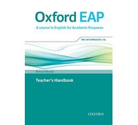 Oxford EAP: Pre-Intermediate/B1: Teacher's Book, DVD and Audio CD Pack