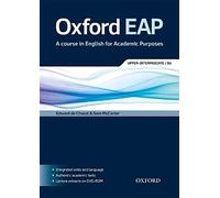 Oxford EAP: Upper-Intermediate/B2 - English for Academic Purposes - Student's Book & DVD-ROM Pack