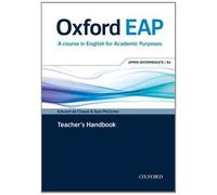 Oxford EAP: Upper-Intermediate/B2: Teacher's Book and DVD-ROM Pack: English for Academic Purposes by Edward de Chazal, Sam McCarter (2012) Paperback