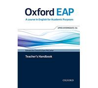 Oxford EAP: Upper-Intermediate/B2: Teacher's Book, DVD and Audio CD Pack