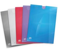Oxford EasyGo A4 Premium Document Wallets - 5 Colours (Pack of 5)