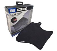 Oxford Hot Seat | Heated Motorcycle Seat Adjustable Heat Cover Pad, Black