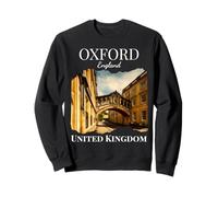 Oxford England UK Souvenir Family Vacation Historic English Sweatshirt