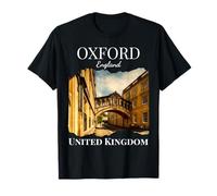 Oxford England UK Souvenir Family Vacation Historic English T-Shirt