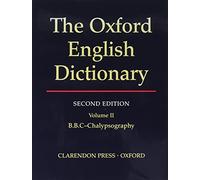 Oxford English Dictionary Edition Volume 2