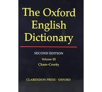 Oxford English Dictionary Edition Volume 3