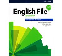 English File: Intermediate: Student's Book with Online Practice: (English File 4th Revised edition)