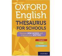 Oxford English Thesaurus For Schools