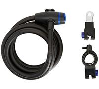 Oxford Essential Cable Bicycle Lock - Black, 1.8 m