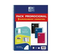 Oxford Europeanbook 1 Classic A4+ 5x5 80 Sheets 3 Notebook