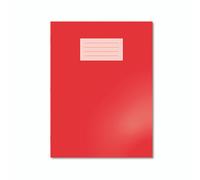 Oxford Exr Bk 8MM Lined A4+ Red PK50