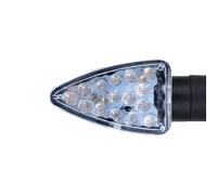 Oxford Eyeshot Mini Indicators Arrow Short Black Motorcycle LED Indicators EL337