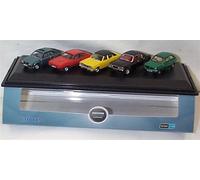 Oxford F0RD Set Capri Cortina Granada Fiesta ESC0RT 5 car set Vehicles 1:76 Scale Diecast Model