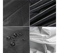 Oxford Fabric Bicycle Basket Protector Black Weatherproof(32*22*28cm)
