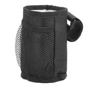Oxford Fabric Bike Cup Holder Durable Bicycle Bottle Holder Mesh Pockets Useful Safe Handlebar Drink Cloth Holder Roll Bar Cup Holder for Mountain Bike Scooter