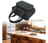 Oxford Fabric Coffee Brewer Carry Case with Stable Shape Retention and Purpose-Built Compartments for On-the-Move Use