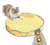 Oxford Fabric Interactive Enrichment Cat Toys with | Interactive Feline Toy for Playing, Exercise and Enrichment Against the
