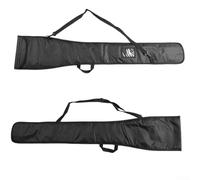 Oxford Fabric Paddle Cover For Kayak Waterproof Storage Bag With Transparent Pocket And Padded Compartment Two Section Design Detachable Shoulder Strap Carry Handle 126x26cm