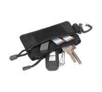 Oxford Fabric Purse with Keyring for Women - Waterproof Compact Bag | Portable Wallet, Small Zip Purse, Slim Outdoor Wallet for Travel, Sports, Wall