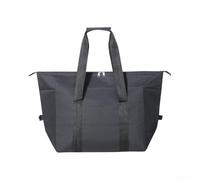 Oxford Fabric Soft Cooler Bag 20L Foldable Design(Black)